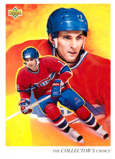 1992-93 UD Series - Denis Savard - Montreal Canadiens Checklist #10