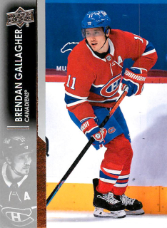 2021-22 UD Series 1 - Brendan Gallagher #97