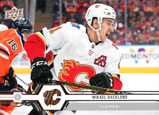 2019-20 UD Series 1 - Mikael Backlund #182