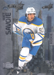 2023-24 UD Skybox Metal Universe - Matt Savoie - Rookie #172
