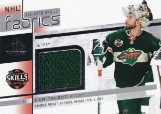 2022-23 UD SP Game Used - Cam Talbot - NHL All-Star Skills Fabrics #AS-33