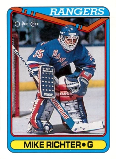 1990-91 O-Pee-Chee - Mike Richter #330
