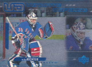 1999-00 UD Series 2 - Mike Richter - Ultimate Defense #UD-7