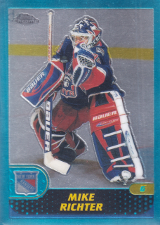 2001-02 Topps Chrome - Mike Richter #124