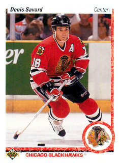 1990-91 UD Series - Denis Savard #244