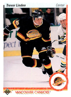 1990-91 UD Series - Trevor Linden #256