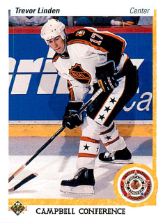1990-91 UD Series - Trevor Linden #480
