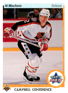 1990-91 UD Series - Al MacInnis #497