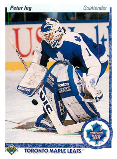 1990-91 UD Series - Peter Ing #432