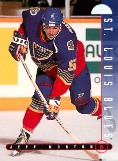 1995-96 Leaf - Jeff Nortnon #74