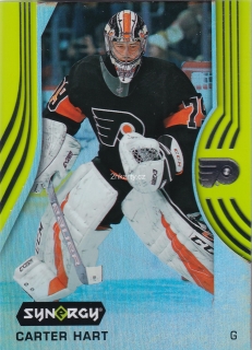 2019-20 UD Synergy - Carter Hart - Green