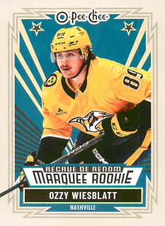 2025-26 UD O-Pee-Chee - Ozzy Wiesblatt - Marquee Rookie - Retro #570