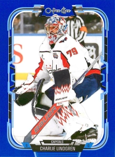 2025-26 UD O-Pee-Chee - Charlie Lindgren - Blue Border #135