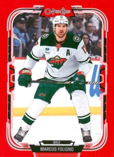 2025-26 UD O-Pee-Chee - Marcus Foligno - Red Border #13