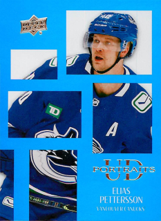 2024-25 UD Series 1 - Elias Pettersson - UD Portraits #P-1