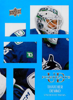 2024-25 UD Series 1 - Thatcher Demko - UD Portraits #P-19