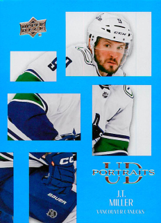 2024-25 UD Series 1 - J.T. Miller - UD Portraits #P-11