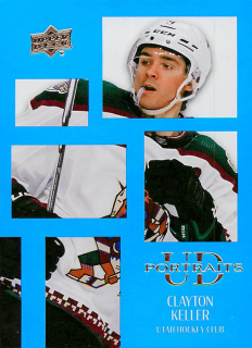 2024-25 UD Series 1 - Clayton Keller - UD Portraits #P-3