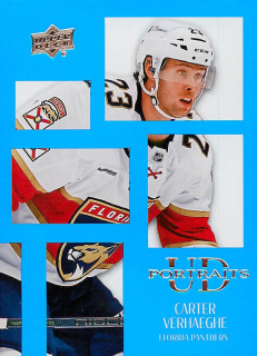 2024-25 UD Series 1 - Carter Verhaeghe - UD Portraits #P-25