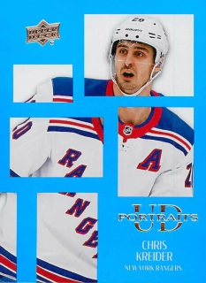 2024-25 UD Series 1 - Chris Kreider - UD Portraits #P-2