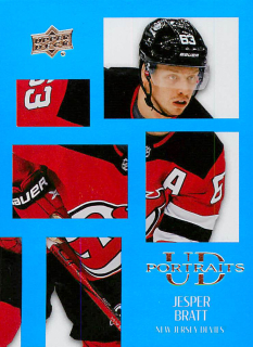 2024-25 UD Series 1 - Jesper Bratt - UD Portraits #P-14