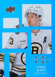 2024-25 UD Series 2 - Charlie McAvoy - UD Portraits #P36