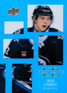 2024-25 UD Series 2 - Brad Lambert - UD Portraits #P50