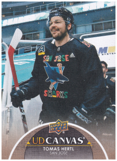 2021-22 UD Series 2 - Tomáš Hertl - Canvas #C185