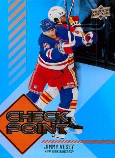 2024-25 UD Series 1 - Jimmy Vesey - Check Point #CP-19
