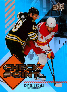 2024-25 UD Series 1 - Charlie Coyle - Check Point #CP-18
