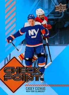 2024-25 UD Series 1 - Casey Cizikas - Check Point #CP-15