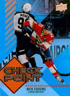 2024-25 UD Series 1 - Nick Cousins - Check Point #CP-4