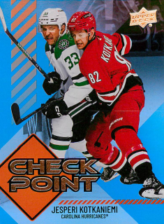 2024-25 UD Series 1 - Jesperi Kotkaniemi - Check Point #CP-2