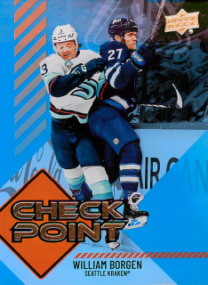 2024-25 UD Series 1 - William Borgen - Check Point #CP-20