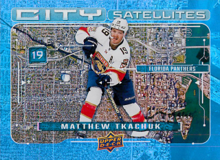 2024-25 UD Series 1 - Matthew Tkachuk - City Satellites #CS-19