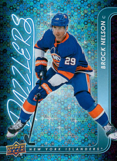 2024-25 UD Series 1 - Brock Nelson - Dazzlers Blue #DZ-6