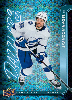 2024-25 UD Series 1 - Brandon Hagel - Dazzlers Blue #DZ-47
