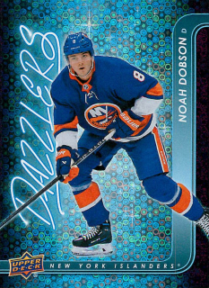 2024-25 UD Series 1 - Noah Dobson - Dazzlers Blue #DZ-50