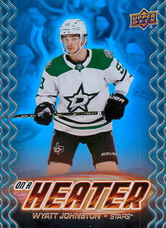 2024-25 UD Series 2 - Wyatt Johnston - On A Heater #OH-9