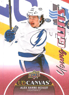 2021-22 UD Series 1 - Alex Barre-Boulet - Young Guns Canvas #C100