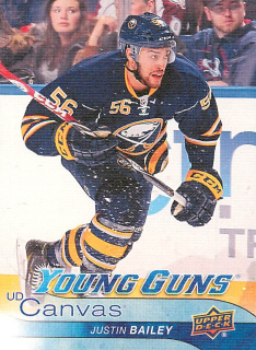 2016-17 UD Series 1 - Justin Bailey - Young Guns Canvas #C109