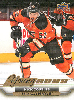 2015-16 UD Series 2 - Nick Cousins - Young Guns Canvas #C225