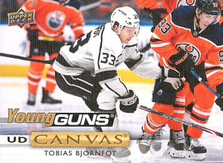 2019-20 UD Series 1 - Tobias Bjornfot - Young Guns Canvas #C108