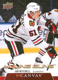 2020-21 UD Series 2 - Ian Mitchell - Young Guns Canvas #C230