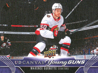 2023-24 UD Series 2 - Maxence Guenette - Young Guns Canvas #C235