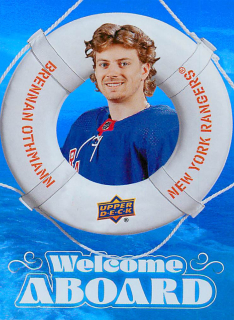 2024-25 UD Series 2 - Brennan Othmann - Welcome Aboard #WA-10