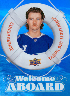 2024-25 UD Series 2 - Connor Geekie - Welcome Aboard #WA-14