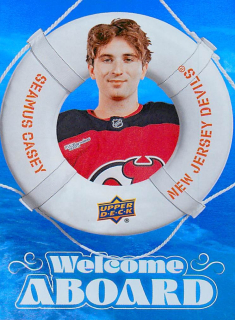 2024-25 UD Series 2 - Seamus Casey - Welcome Aboard #WA-12
