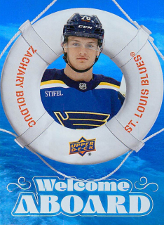 2024-25 UD Series 2 - Zachary Bolduc - Welcome Aboard #WA-17