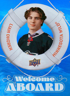 2024-25 UD Series 2 - Liam Ohgren - Welcome Aboard #WA-1